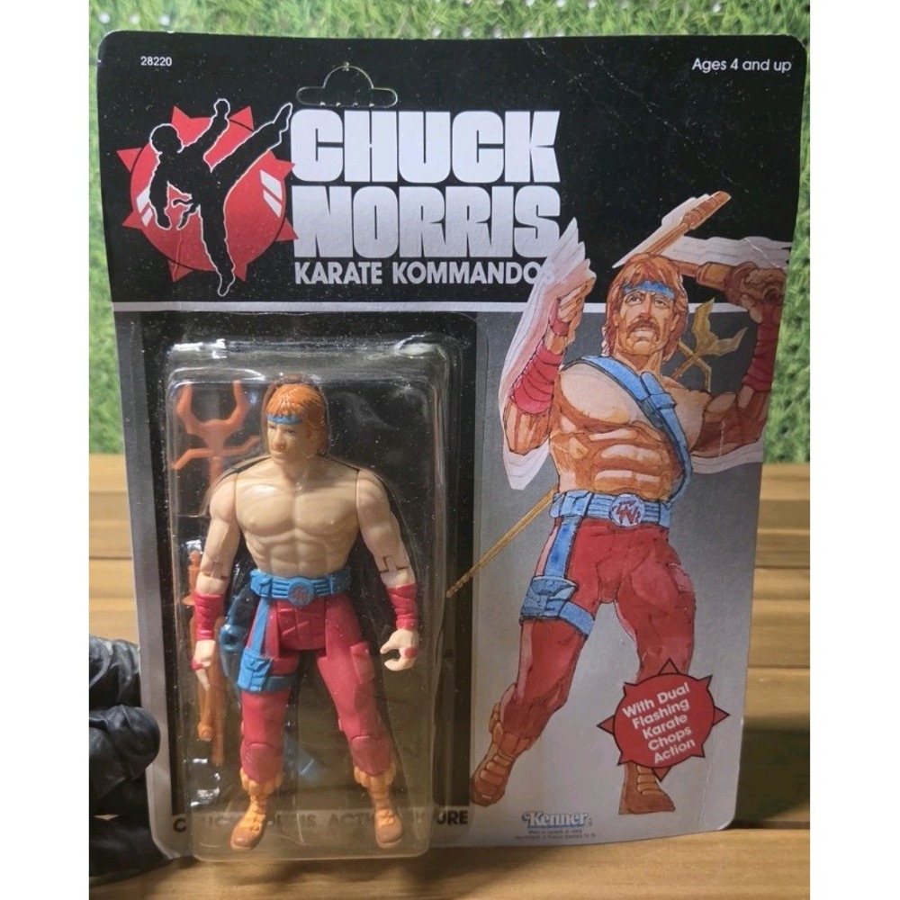 Chuck Norris Karate Kommandos Battle Gear Chuck Action Figure MOC